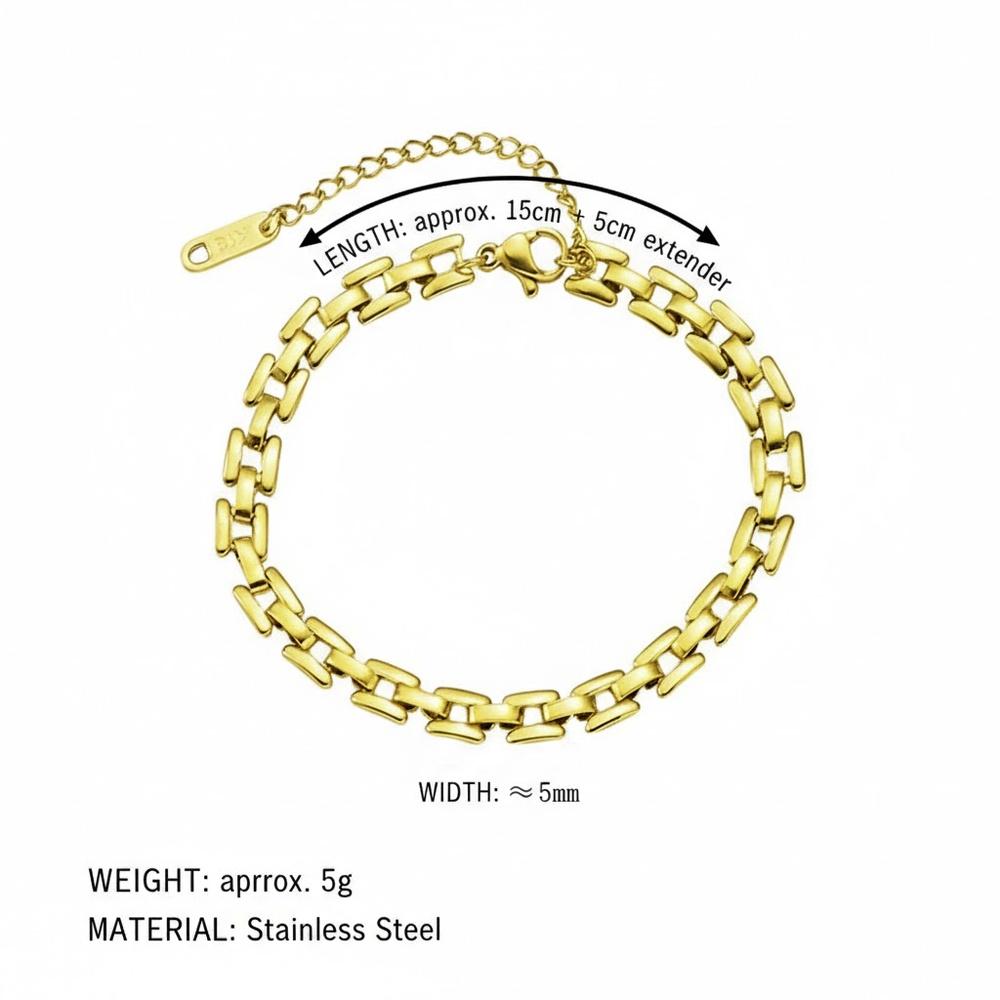 VEYENA Watch Link Chain Bracelet - Image 4