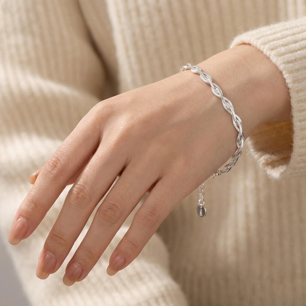 VEYENA Four Strand Braided Bracelet - Image 2