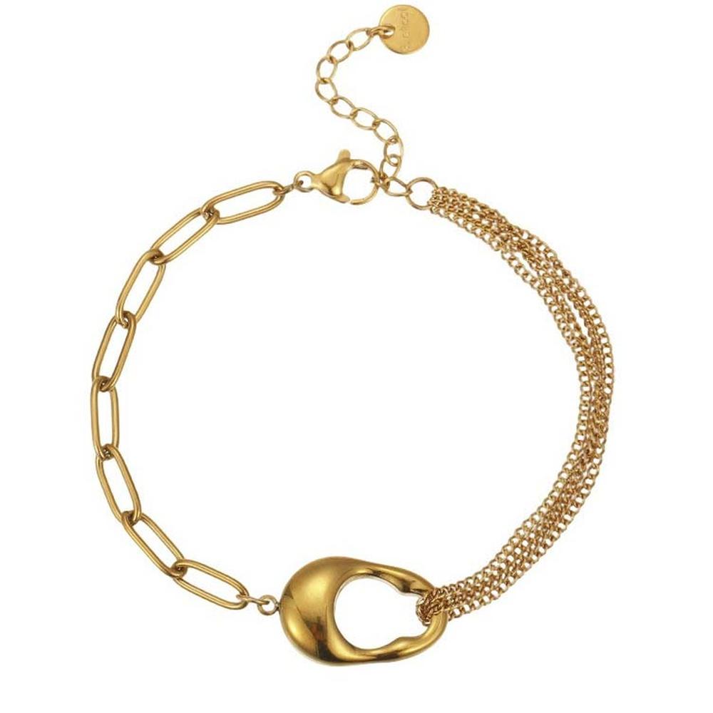 VEYENA Sculptural Chain Bracelet