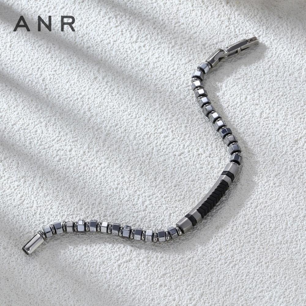 VEYENA Titanium Steel Beaded Bracelet - Image 4