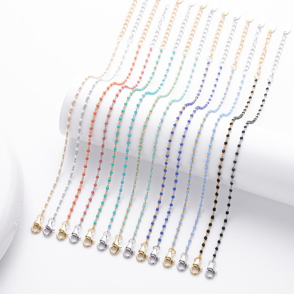 VEYENA Color Bead Chain Bracelet - Image 4