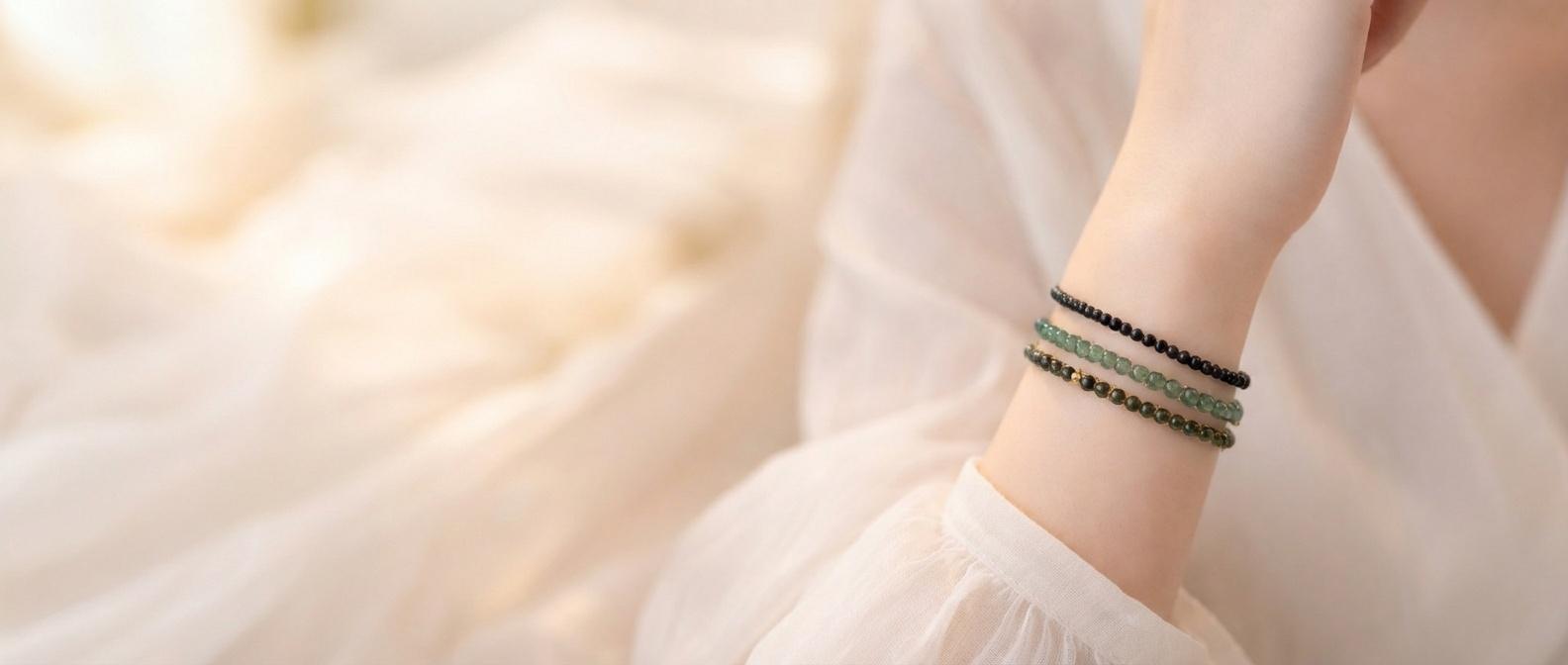Ultra-Fine Gemstone Bracelets
