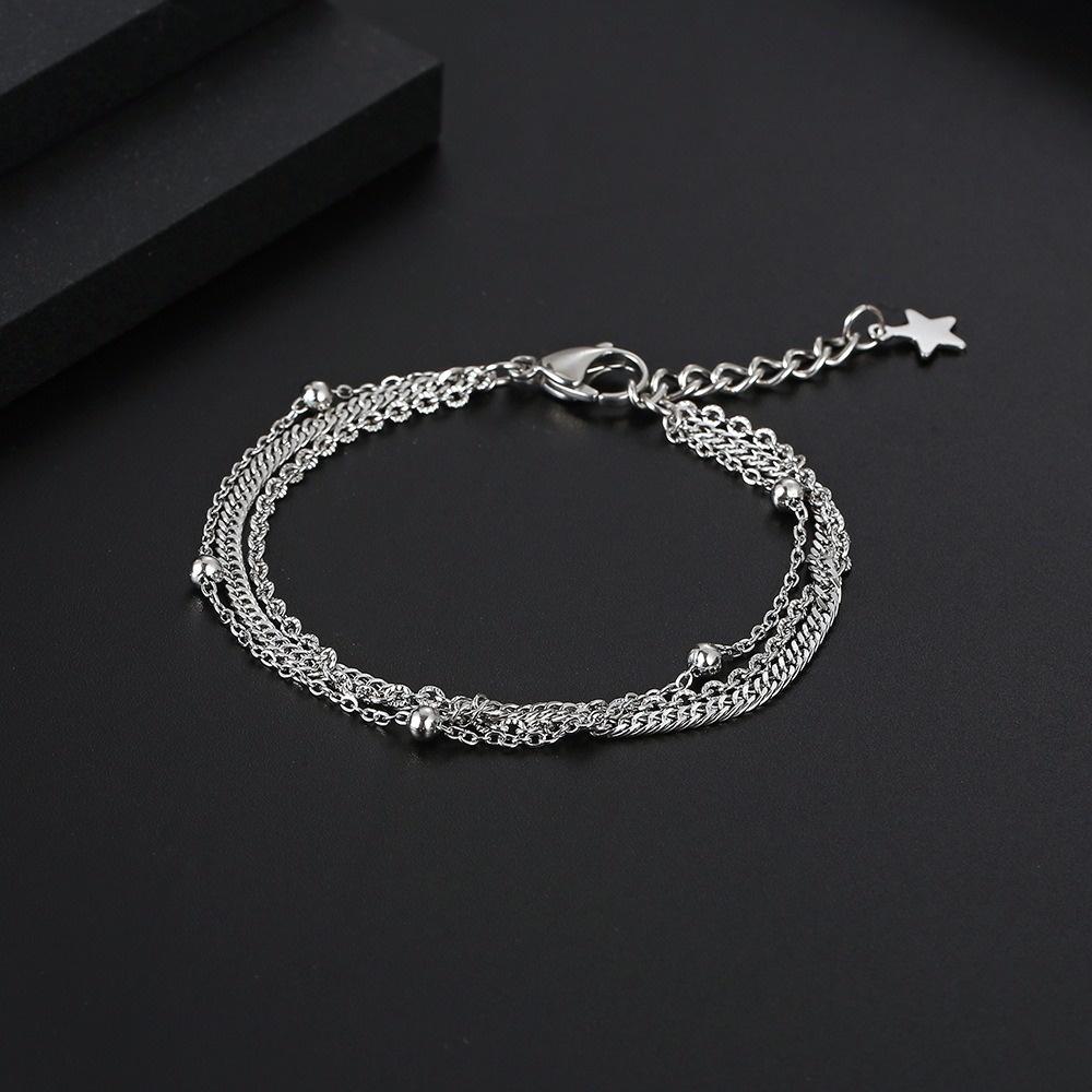 VEYENA Layered Chain Bracelet - Image 3