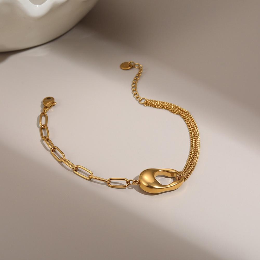 VEYENA Sculptural Chain Bracelet - Image 3