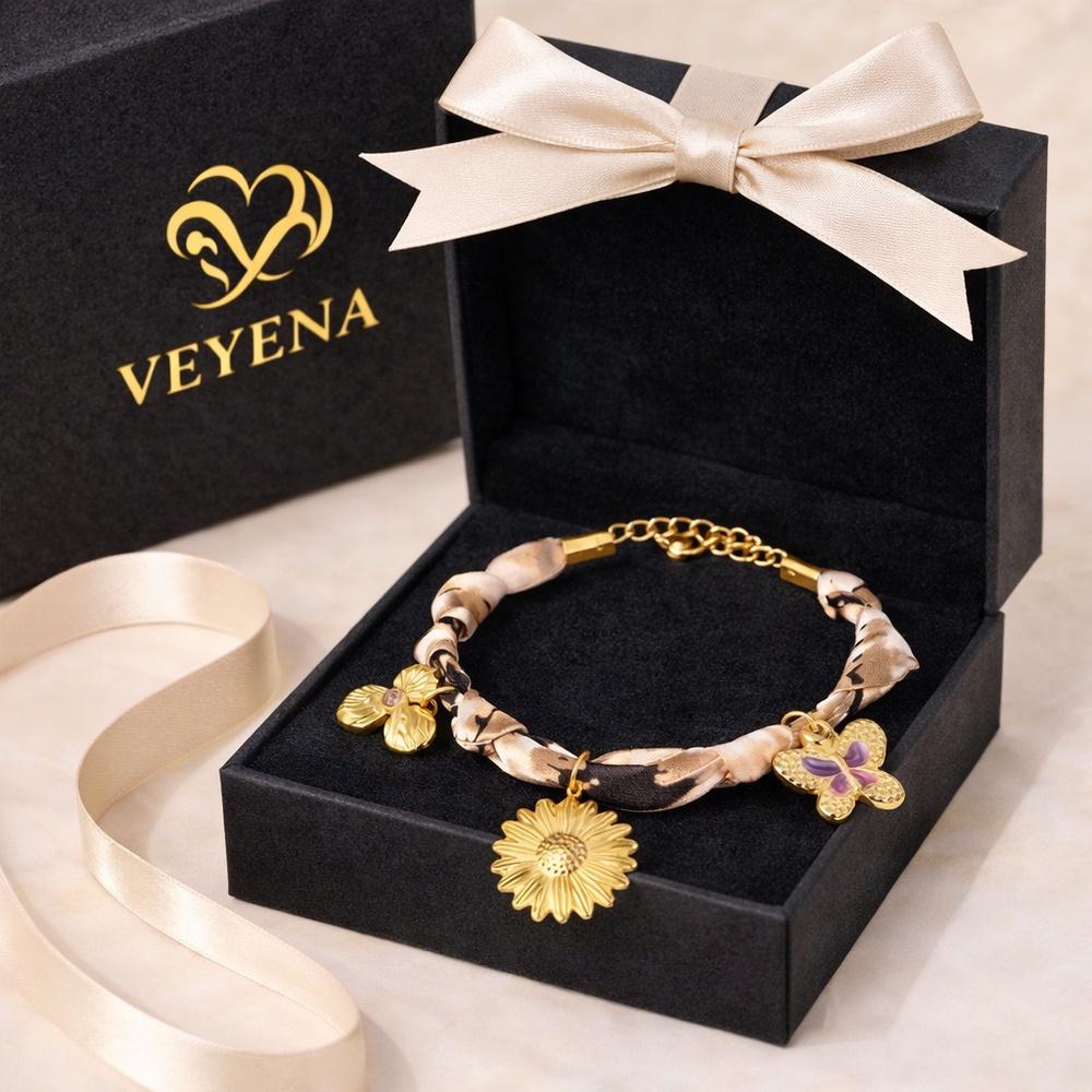 VEYENA Vintage Silk Charm Bracelet Collection - Image 7