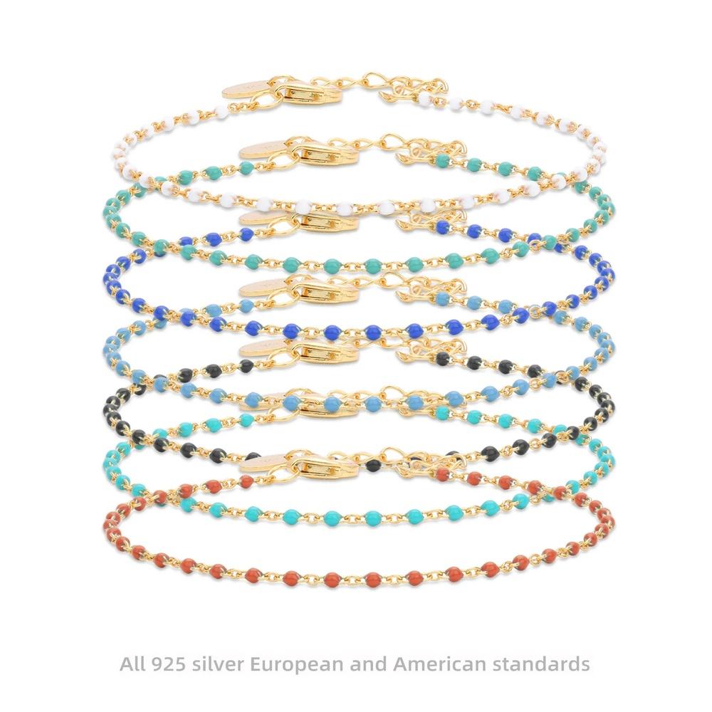 VEYENA Color Bead Chain Bracelet - Image 2