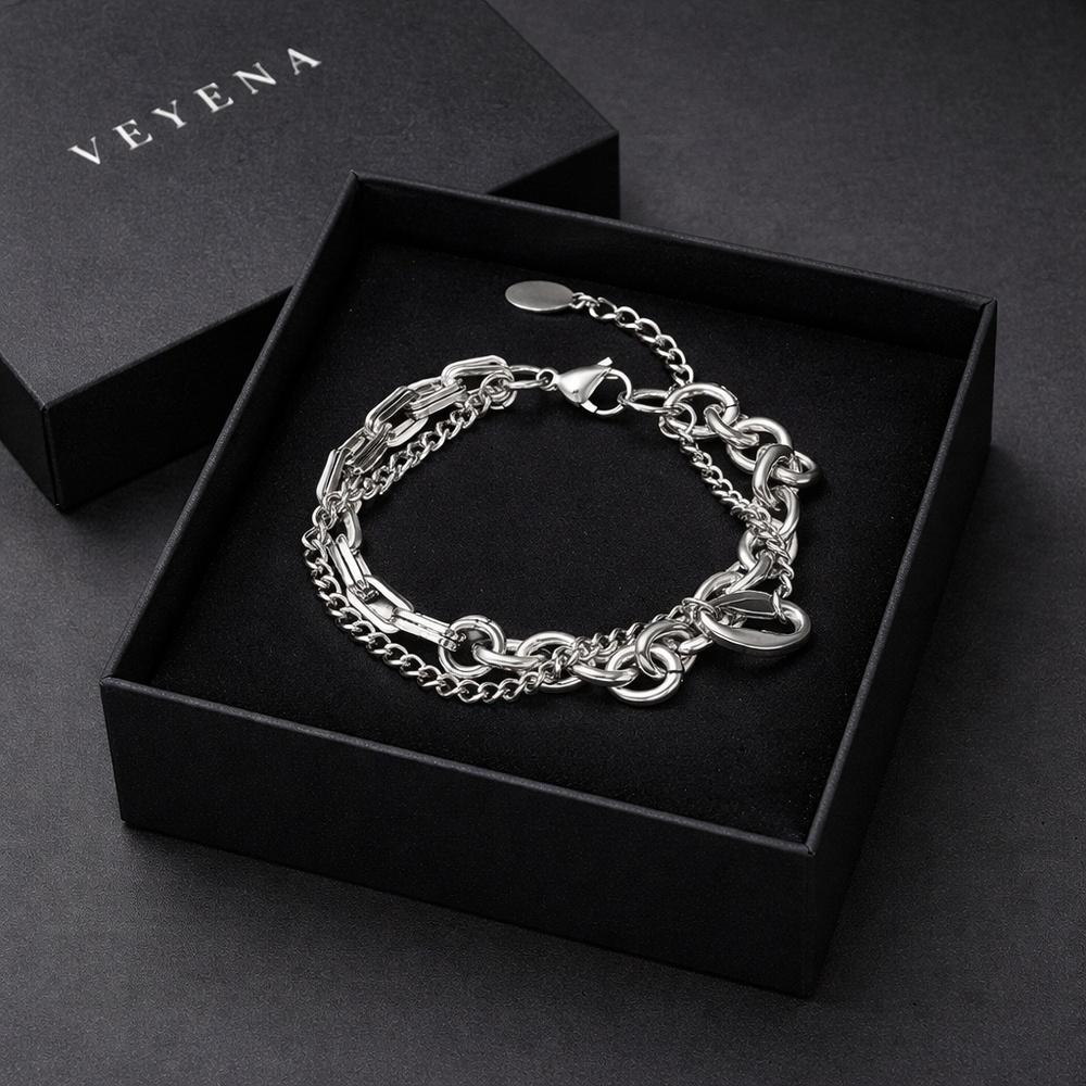 VEYENA Cuban Chain Bracelet - Image 6