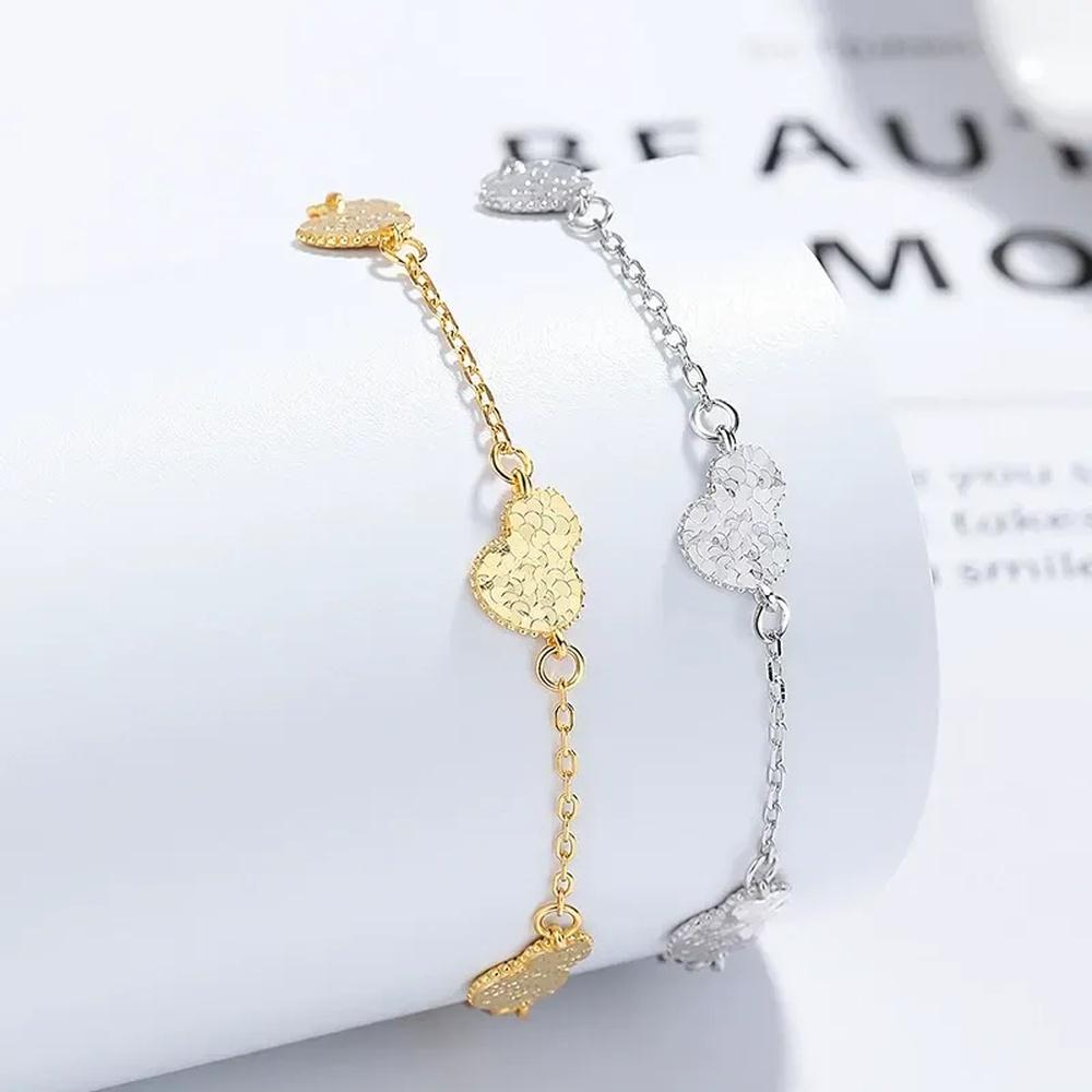 VEYENA Frosted Gourd Chain Bracelet - Image 3