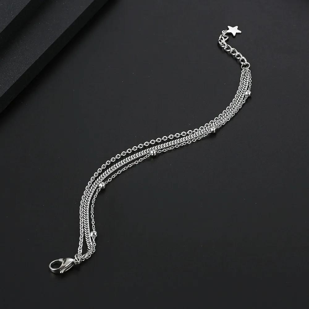 VEYENA Layered Chain Bracelet - Image 4