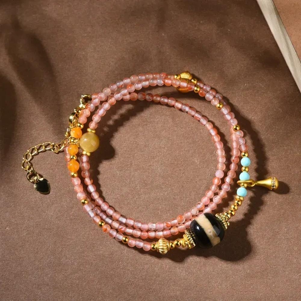 VEYENA Natural Gemstone Wrap Bracelet - Image 4