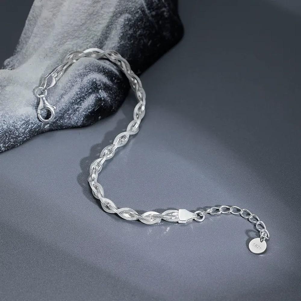 VEYENA Four Strand Braided Bracelet - Image 3